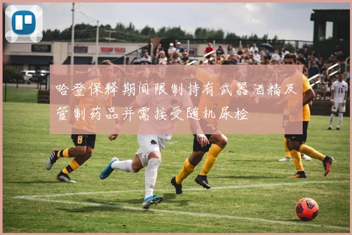 哈登保释期间限制持有武器酒精及管制药品并需接受随机尿检
